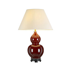 Elstead Lighting Lampe de table Harbin Céramique Sang de bœuf