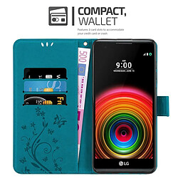 Avis Cadorabo Coque LG X POWER Etui en Bleu