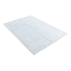 Vidal Tapis de laine 191x130 Bleu Darya