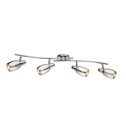 Globo Lighting Plafonnier design Carson - Argent chromé