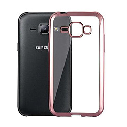 Cadorabo Coque Samsung Galaxy J1 2015 en Rose Étui pas cher