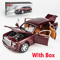 Universal 1: 24 rouleaux Royce diapositives écraser moulé sous pression alliage jouet modèle métal mini roues voiture garçon cadeau collection bébé enfant |(Rouge)