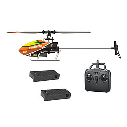 Hélicoptère RC Avec Gyro 4 Canaux Micro RC Hélicoptère Jouet Cadeau Pour Garçons Fille Bleu