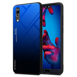 Cadorabo Coque Huawei P20 Etui en Bleu