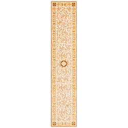 Vidal Tapis de couloir en laine 399x79 beige Darya