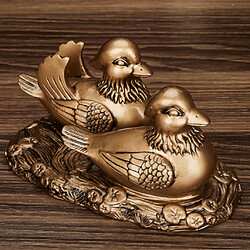 feng shui mandarin canards pour l'amour et la romance figurine statue décor cuivre pas cher