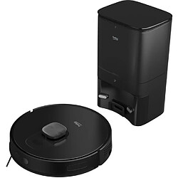 BEKO VRR94314VB - Aspirateur robot 2 en 1 - Connecté - Autonomie 240 minutes - 5000 pa - 4 vitesses - Noir