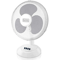 Black & Decker Ventilateur de table 41w 40cm 3 vitesses blanc - bxefd42e - BLACK+DECKER