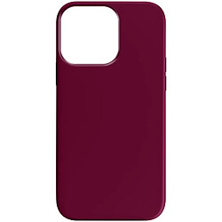 Avizar Coque pour iPhone 15 Pro Max Semi-rigide Soft-touch Fast Cover Lie de vin