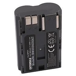 Vhbw EXTENSILO 3x Batteries compatible avec Canon EOS 50D, D10, 300D, 1D, 5D, 10D, 20D, 30D, 40D appareil photo, reflex numérique (1600mAh, 7,4V, Li-ion)