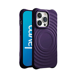 JAYM - Coque Silicone Premium Violet compatible [Apple iPhone 13 ou 14] - 100% Silicone et Microfibre - Renforcée et Ultra Doux