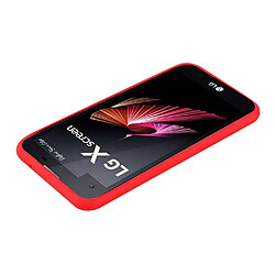 Cadorabo Coque LG X SCREEN Etui en Rouge pas cher