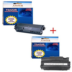 T3AZUR – Toner+Tambour compatible Brother DCP8040 / DCP8045D+ Pack 20 papiers photos A6 230gr