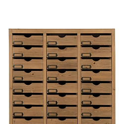 BigBuy Home Caisson à Tiroirs Beige Bois d'épicéa Bois MDF 85,5 x 36,5 x 133 cm pas cher