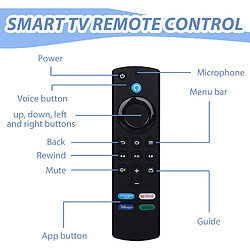 Avis SANAG 3È Gen Telecommande Vocale Pour Smart Tv L5B83G, Telecommande Vocale Remplacement Pour Smart Tvs Stick(2È Gen & 3È Gen), Pour Smart Tvs Cube(1È Gen & 2È Gen)-Match Rapide