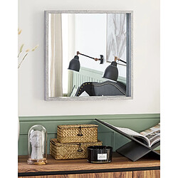 Beliani Miroir BRIGNOLES 50 cm Gris