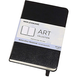 Avis Moleskine - Carnet Journal aquarelle poche rigide noir