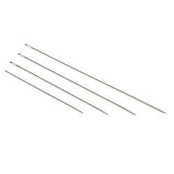 4 pcs Aiguilles à Couture Kit Outils Loisirs Créatif Accessoires De Couture Bricolage en Acier pas cher