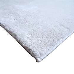 Avis Thedecofactory TENDREMENT - Tapis extra doux en polyester blanc 160x220