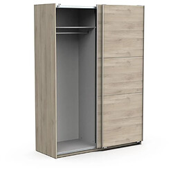 Acheter Armoire GHOST - Décor chene kronberg - 2 Portes coulissantes - L.148 x P.59,9 x H.203 cm - DEMEYERE