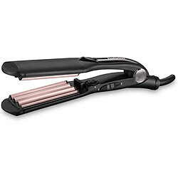 Plancha para el Pelo BaByliss The Crimper 2165CE/ Negra y Rosa