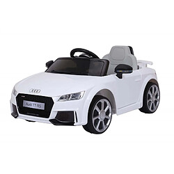 Audi TT RS Voiture Electrique Enfant (2x25W) 103x62x44 cm - Marche av/ar, Phares, Musique, Ceinture et Télécommande parentale pas cher