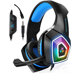 Yonis Casque Audio Gaming RGB Lumineux 3.5mm