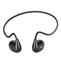 Avizar Écouteurs Bluetooth Design ouvert Contour d'oreilles Autonomie 6H Noir