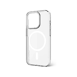 Avis Decoded Coque pour Apple iPhone 15 Pro Compatible MagSafe Translucide Anti-jaunissement Transparent