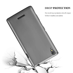 Avis Cadorabo Coque Sony Xperia T3 Etui en Gris