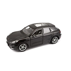 Bburago Modèle réduit de voiture de sport : Porsche Macan Noire : Echelle 1/24