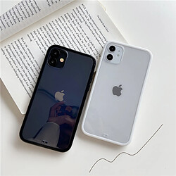 GUPBOO Étui pour iPhone13 Étui de téléphone portable transparent simple en silicone de style coréen