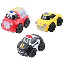 Wewoo Voiture d'inertie de jouet d'enfants de 3 mini-PCSlivraison aléatoire de couleur