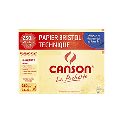 CANSON Papier bristol technique, 240 x 320 mm, 250 g/m2 ()