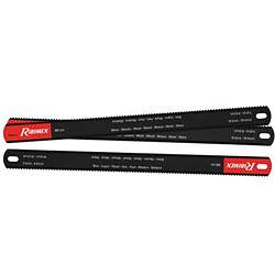 Ribimex Lot de 3 lames bois et métal pour scie 30 cm