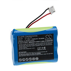 vhbw Batterie compatible avec Peaktech P 9020, P9020A, P9021 outil de mesure (2600mAh, 11,1V, Li-ion)