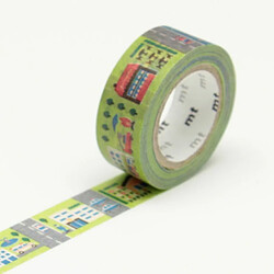 Masking tape KIDS - Ville - 1,5 cm x 7 m