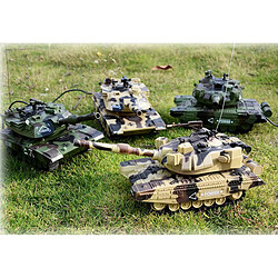 Acheter Heavy 1:32 échelle RC Battle Tank Jouet Interactif Modèle De Voiture Passe-temps Jouets Cadeaux Style 2 Jaune