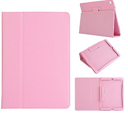 Etui en PU avec support rose pour Apple iPad 10.2 (2019)/Air 10.5 (2019)/Pro 10.5 (2017)