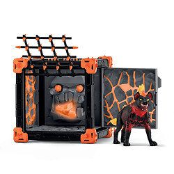 Schleich 42674 Battlecave et Figurine Hyène de lave