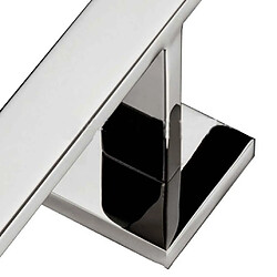 Acheter Universal Porte-serviettes double-face Porte-serviettes de douche en acier inoxydable(Argent)