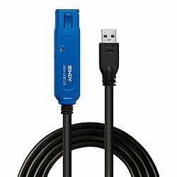 Câble USB 3.0 LINDY Noir 20 m