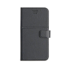 Muvit Étui de Protection pour Smartphone 5.1" Folio Universel Noir