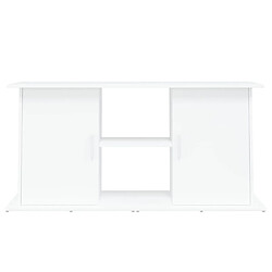 Acheter vidaXL Support pour aquarium blanc 121x41x58 cm bois d'ingénierie