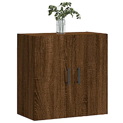 Avis Maison Chic Armoire murale,Meuble de Rangement,Armoire Suspendue chêne marron 60x31x60 cm bois d'ingénierie -MN89754