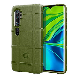 Wewoo Coque Souple Pour Xiaomi Mi CC9Pro / Mi Note 10 Housse TPU antichoc à couverture totale Vert armée