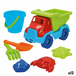 Color Baby Set de jouets de plage Colorbaby polypropylène (12 Unités)