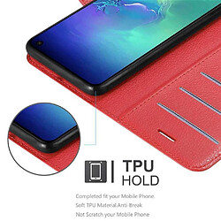 Acheter Cadorabo Coque Samsung Galaxy S10e Etui en Rouge