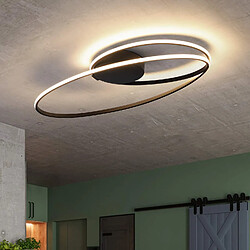 Autres Temps ZMH Plafonnier LED Moderne Living Room Ring 36W Indoor Lighting