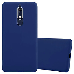 Cadorabo Coque Nokia 5,1 Etui en Bleu